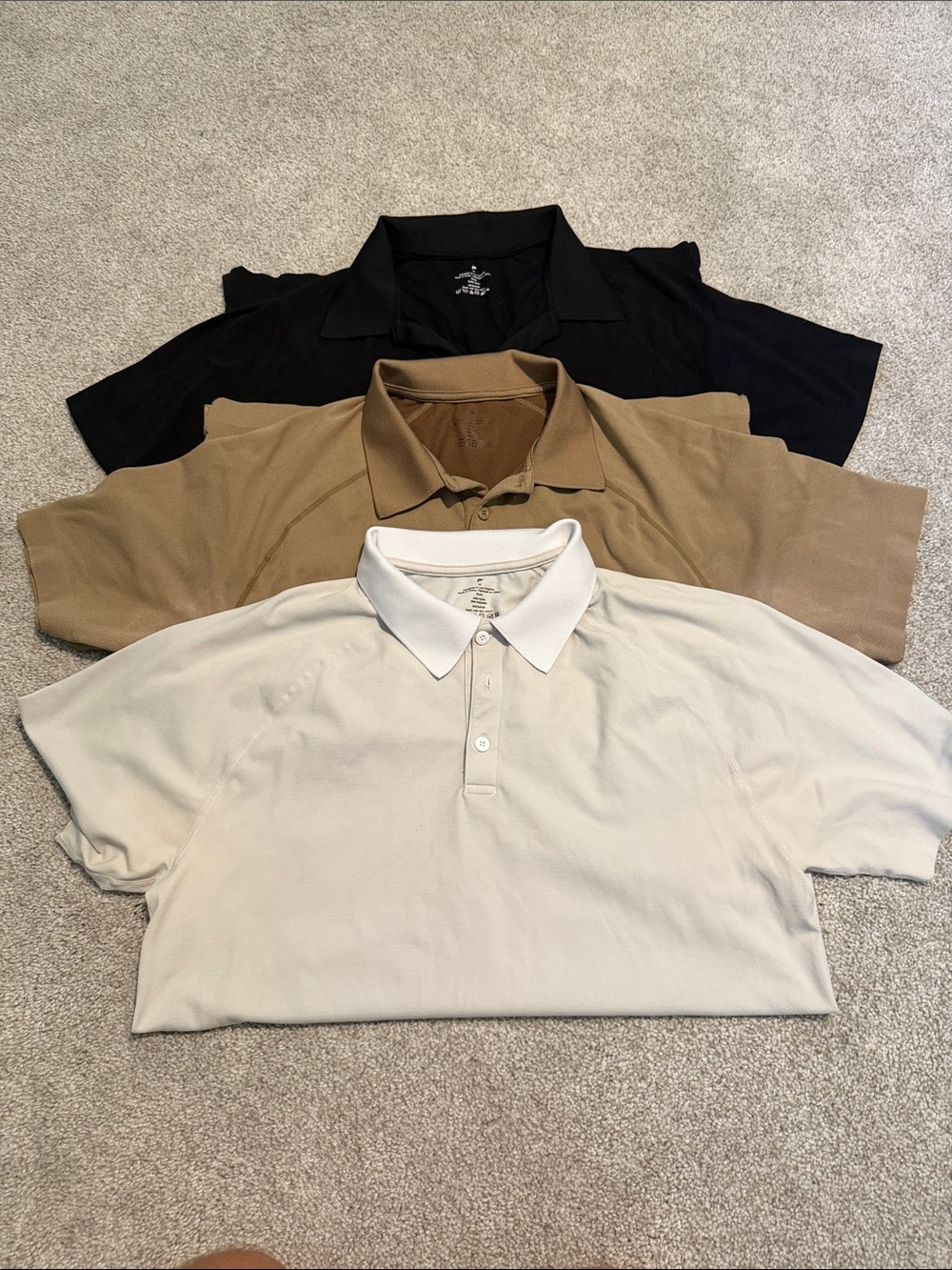 Lot of 3 Fabletics Training Day Polos